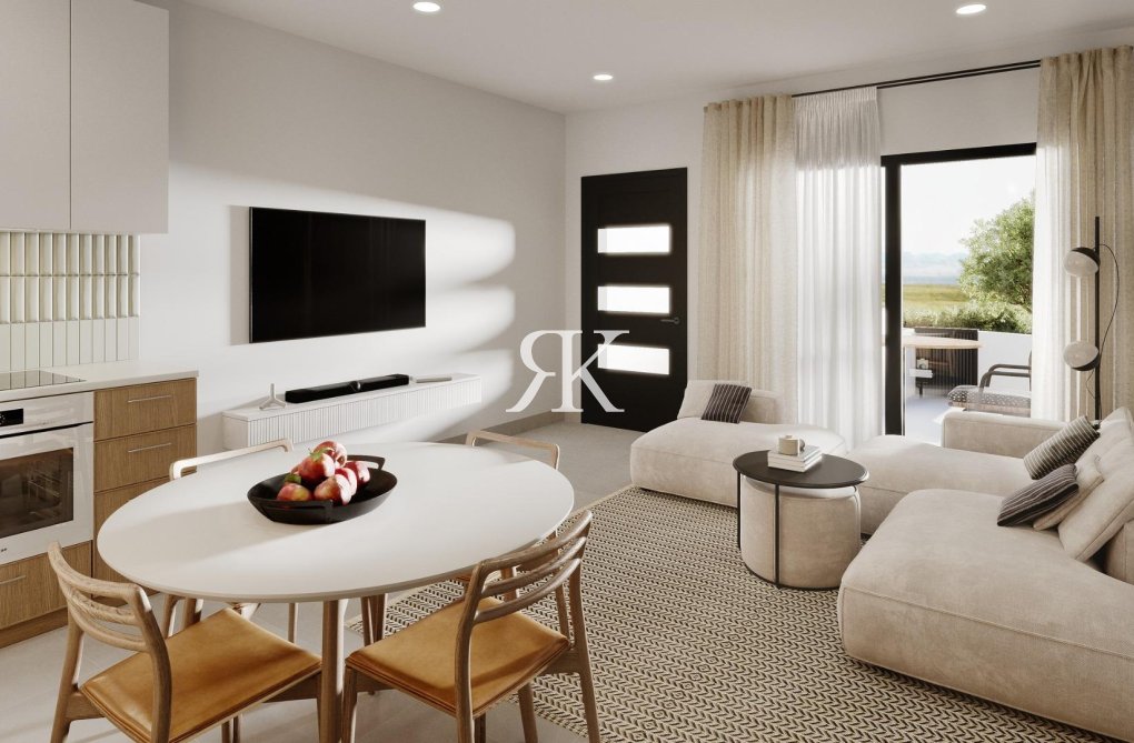 Obra Nueva - Bungalow en planta alta - Puerto de Mazarron - Playa Negra