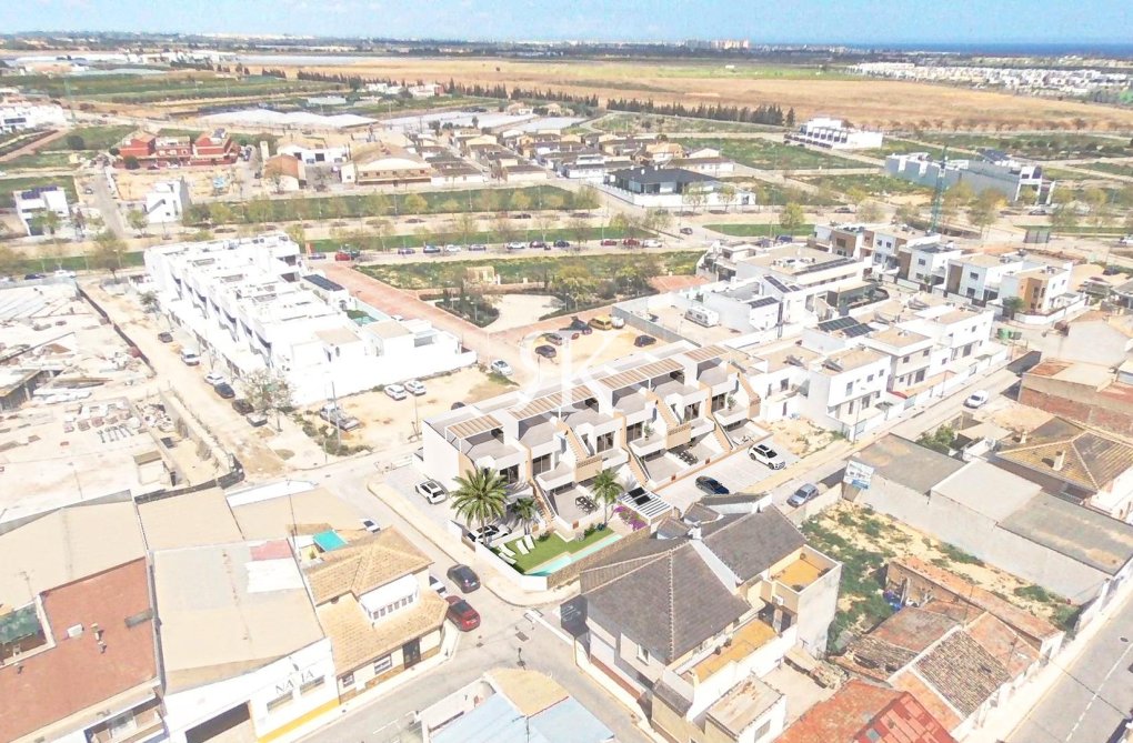 Obra Nueva - Bungalow en planta baja - Pilar de la Horadada - pueblo