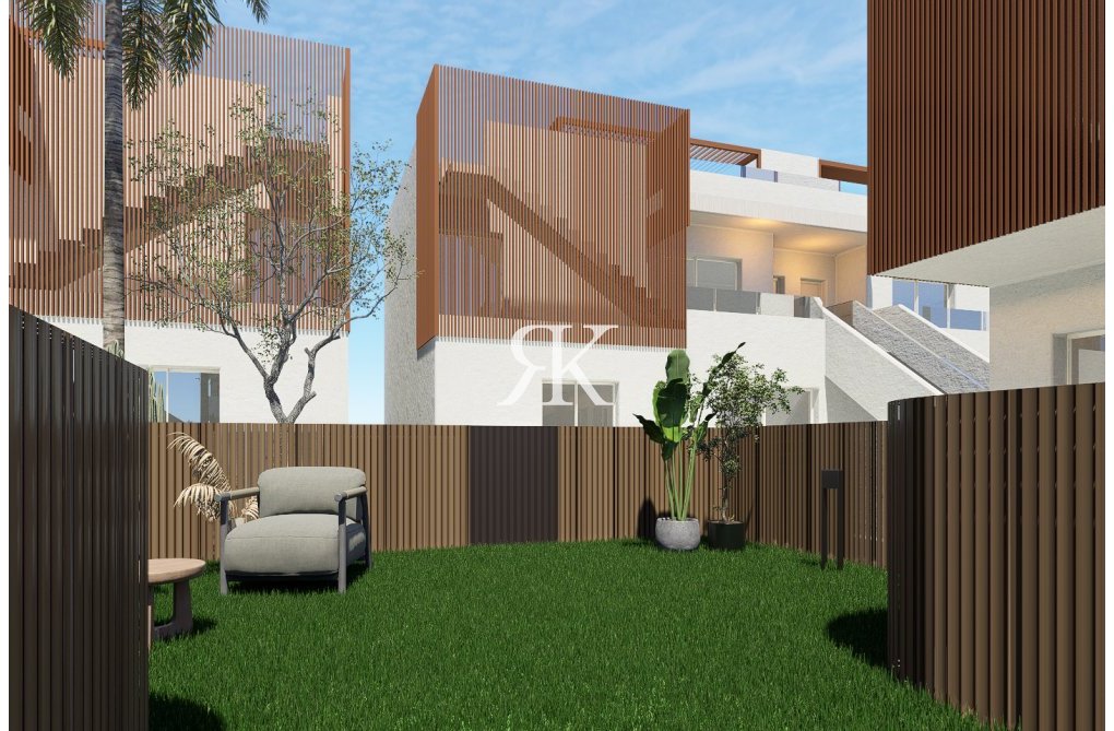 Obra Nueva - Bungalow en planta baja - Pilar de la Horadada