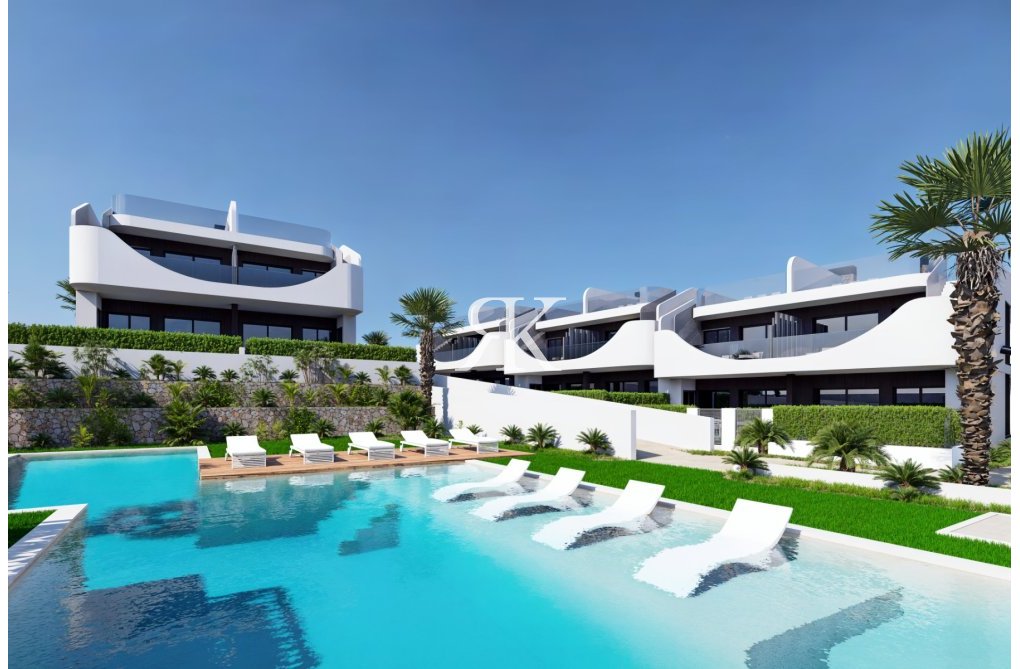 Obra Nueva - Bungalow en planta baja - San Miguel de Salinas