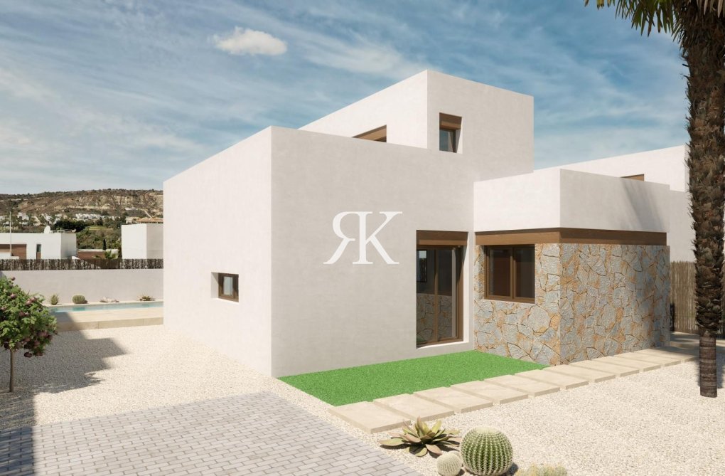 Obra Nueva en construcción - Villa independiente - Algorfa - La Finca Golf