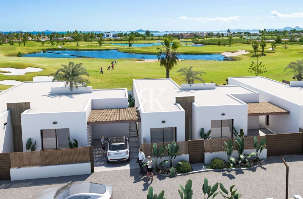 Obra Nueva en construcción - Villa independiente - Los Alcázares - La Serena Golf