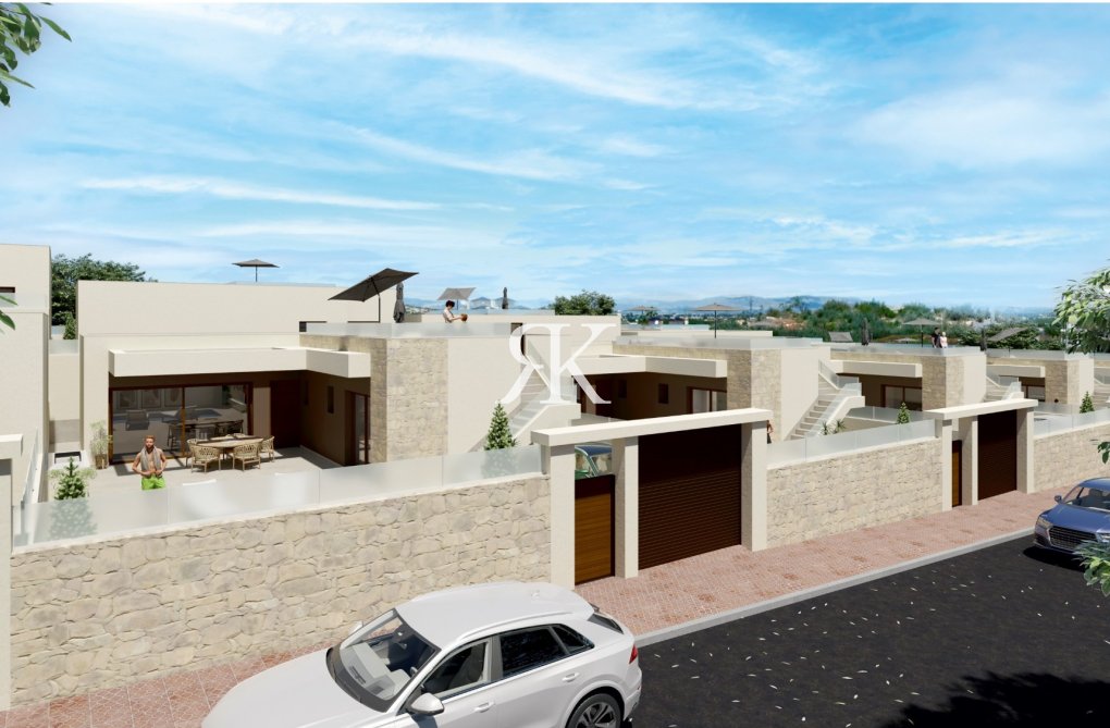 Obra Nueva en construcción - Villa independiente - Rojales - Ciudad Quesada