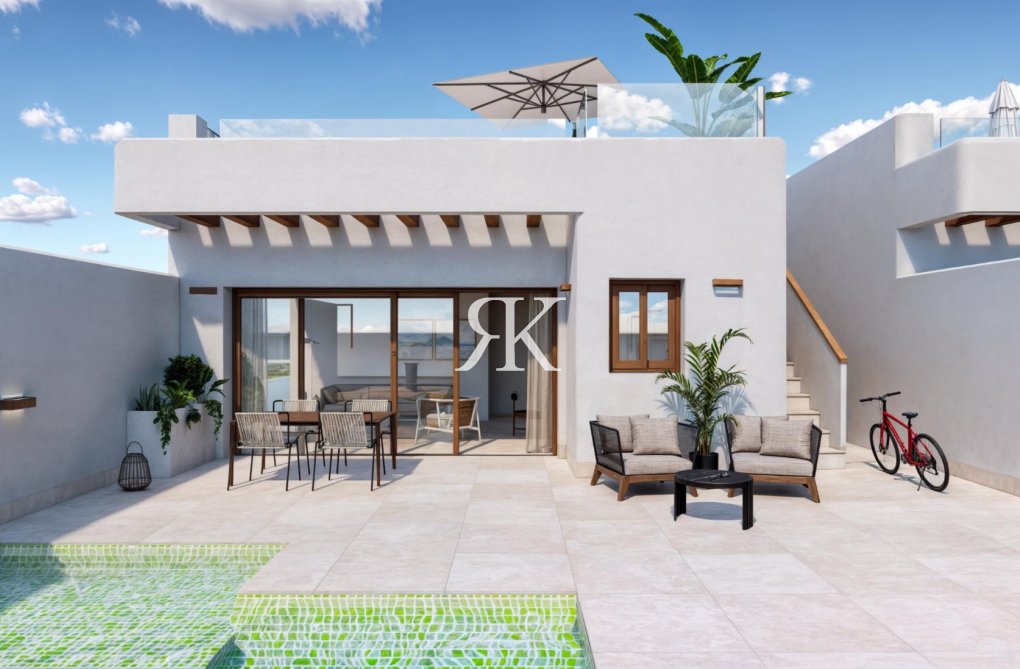 Obra Nueva en construcción - Villa independiente - Torre-Pacheco - Torre Pacheco