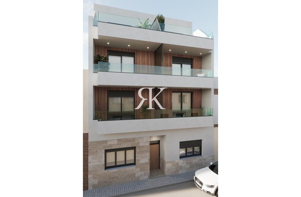 Obra Nueva - Ground floor apartment - Torrevieja - Centro