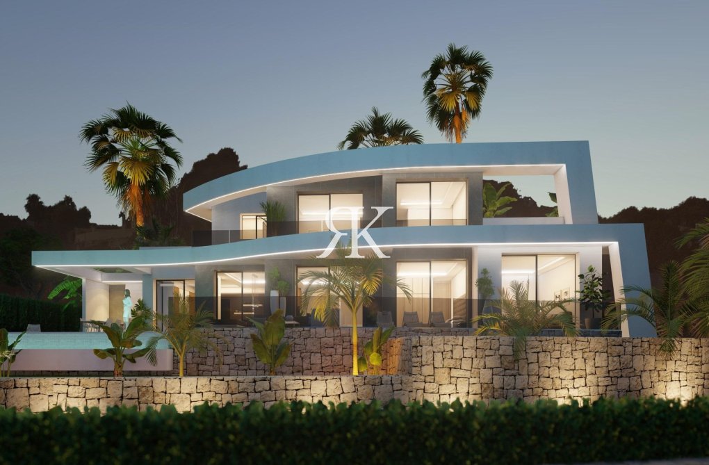 Obra Nueva - villa - Benissa - Playa de La Fustera