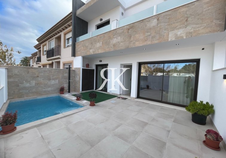 Semi-detached Villa  - New build Key in hand - San Pedro del Pinatar - El Salero