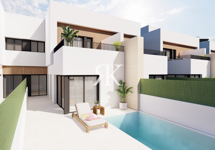 Semi-detached Villa  - New Build - San Javier - Santiago de la Ribera