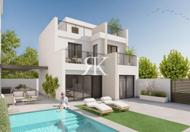villa - Construction Neuve - Los Alcázares - Playa la Atascadera