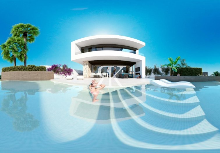 Villa independiente - Obra Nueva en construcción - Algorfa - La Finca Golf