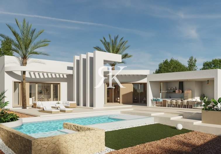 Villa independiente - Obra Nueva en construcción - Orihuela Costa - Villamartín