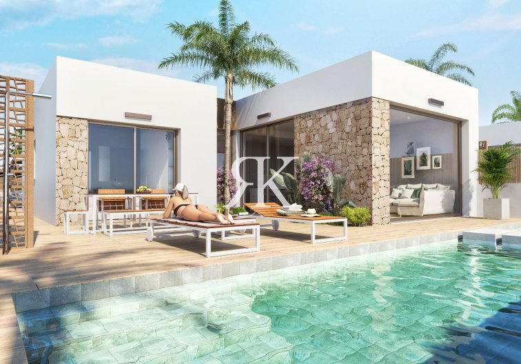 Vrijstaande villa - Nieuwbouw - Los Alcázares - La Serena Golf