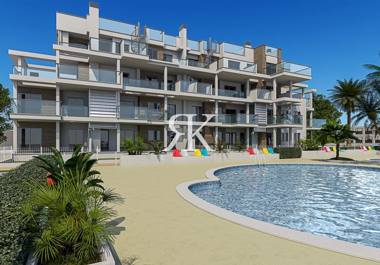 Wohnung Erdgeschoss - Neubau im Bau - Denia - Els Poblets