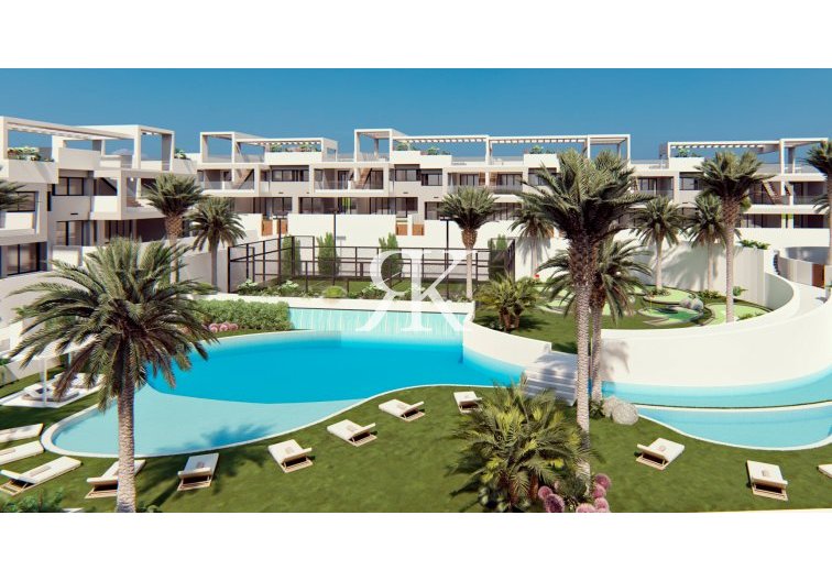 Wohnung Erdgeschoss - Neubau im Bau - Torrevieja - Los Balcones 