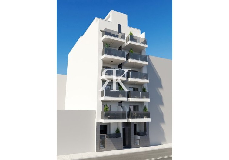 Wohnung Erdgeschoss - Neubau im Bau - Torrevieja - Playa del Cura
