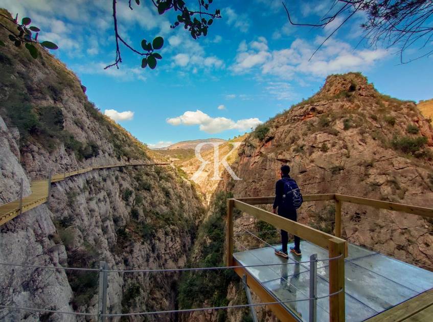 La Pasarela de Relleu : Une Destination Touristique Impressive à Alicante, Espagne