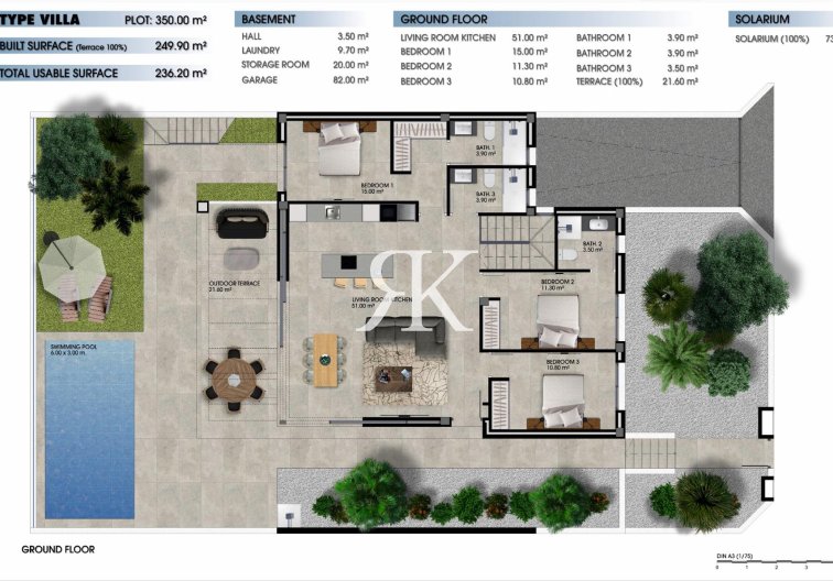 New Build - villa - Los Alcázares - La Serena Golf