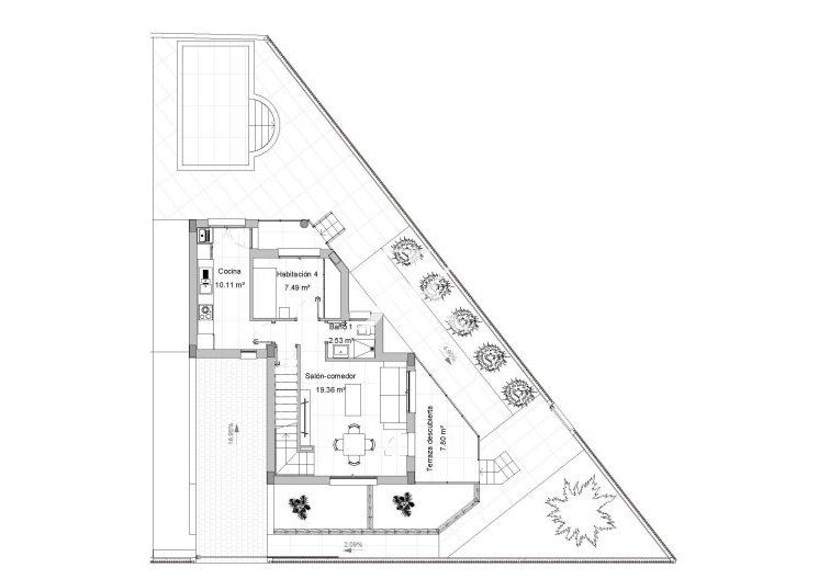 Neubau - Semidetached - Los Alcázares - Torre del Rame