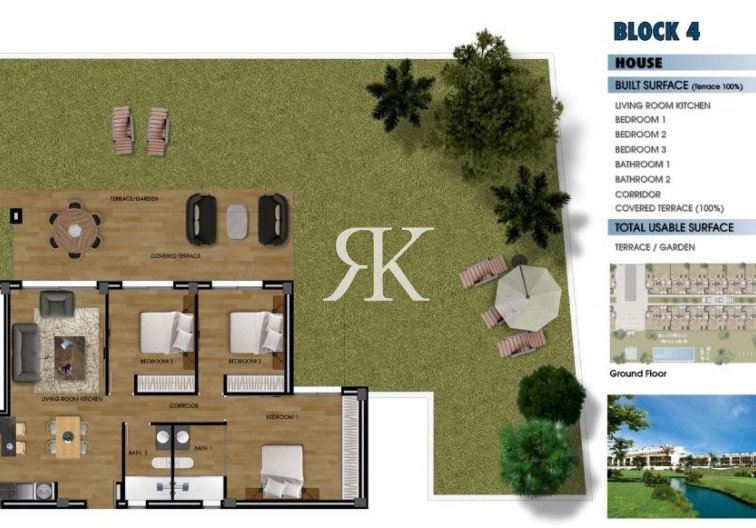 New Build - Ground floor apartment - Los Alcázares - La Serena Golf