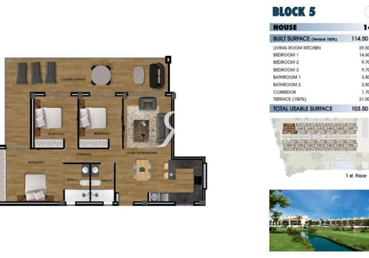 New Build - Apartment - Los Alcázares - La Serena Golf