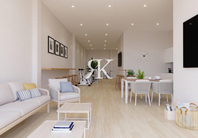 New Build - Ground floor apartment - Algorfa - Pueblo