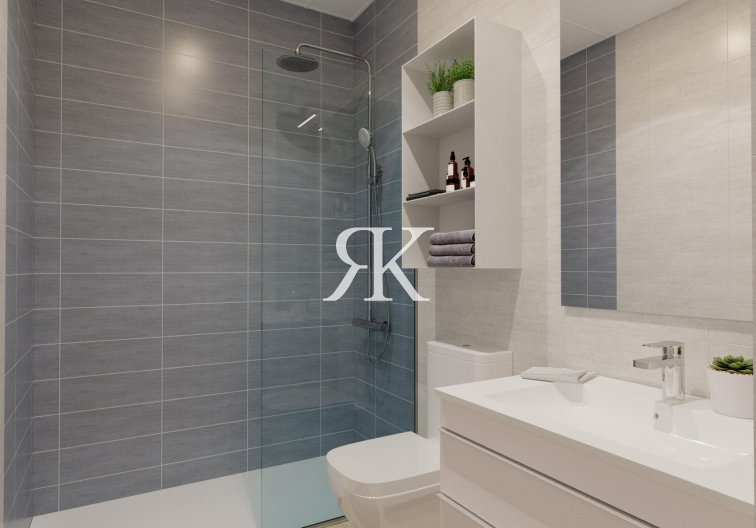 New Build - Ground floor apartment - Algorfa - Pueblo