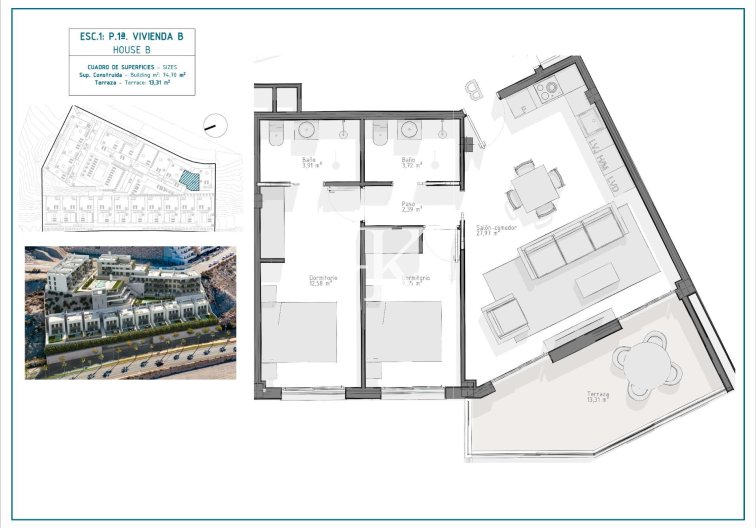 New Build - Apartment - Aguilas - Playa del Hornillo