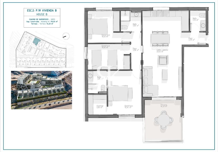 New Build - Apartment - Aguilas - Playa del Hornillo
