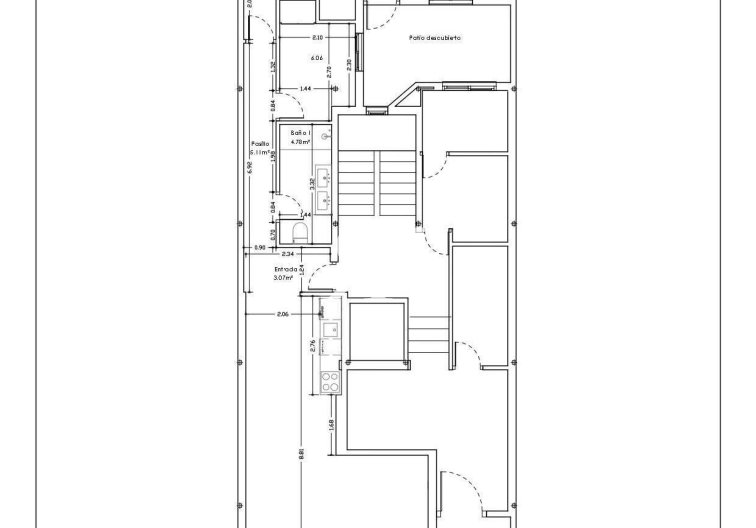 New Build - Ground floor apartment - Alicante - Centro