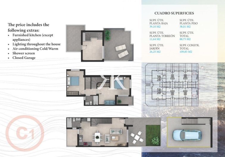 Neubau - town house - La Manga del Mar Menor - La Manga