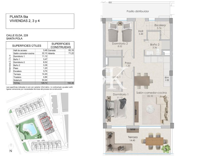 Neubau - Penthaus - Santa Pola - Playa Tamarit