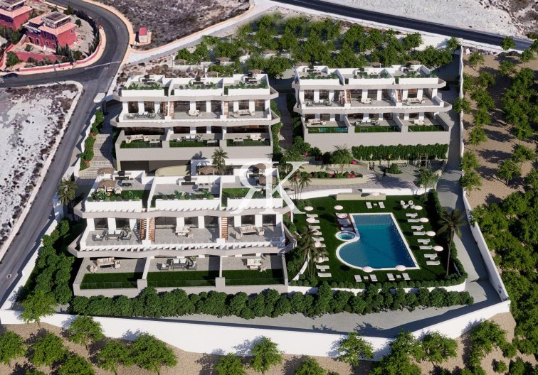 New Build - Top floor bungalow - Finestrat - Balcón de Finestrat