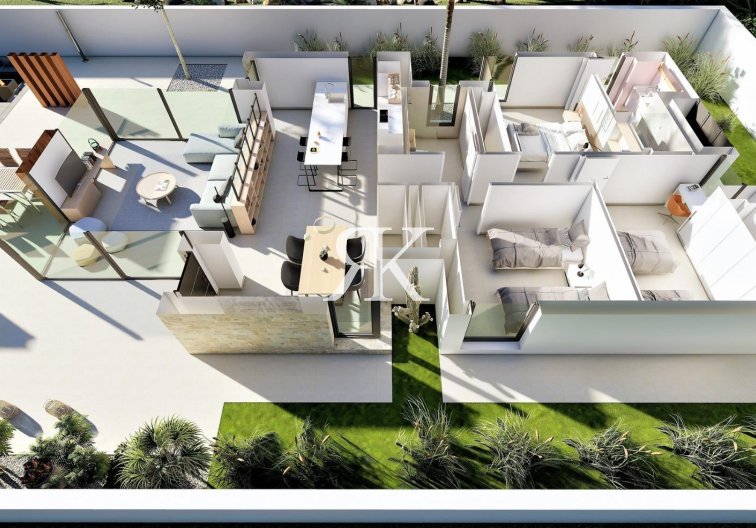 Neubau - villa - San Fulgencio - El Oasis