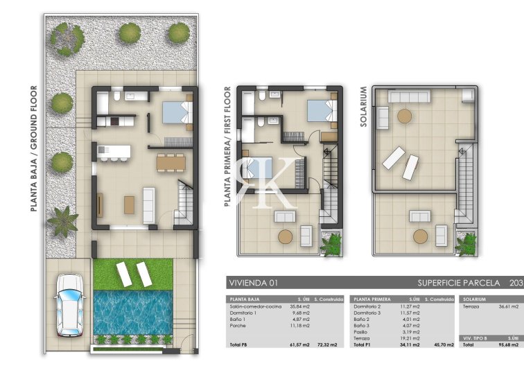 Neubau - villa - Pilar de la Horadada - Polideportivo