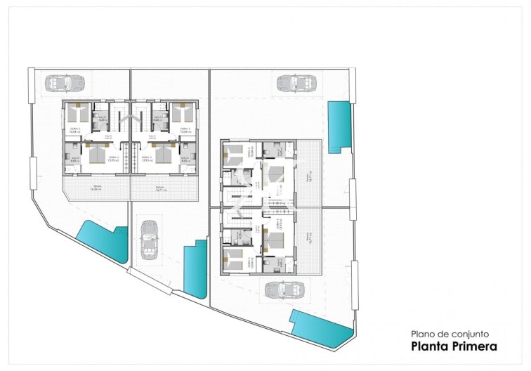 New Build - Semidetached - Pilar de la Horadada - pueblo