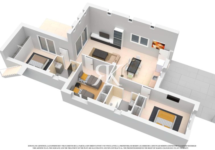 New Build - villa - Los Alcázares - Serena Golf