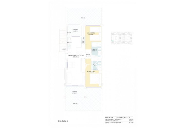 New Build - Ground floor Bungalow - Torrevieja - Los Balcones 