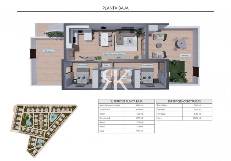 New Build - Ground floor Bungalow - Torrevieja - Los Balcones 