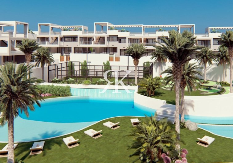 Neubau - Bungalow im obersten Stockwerk - Torrevieja - Los Balcones 
