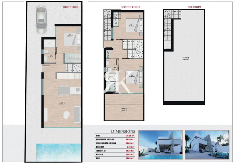 Neubau - Semidetached - San Javier - San Blas
