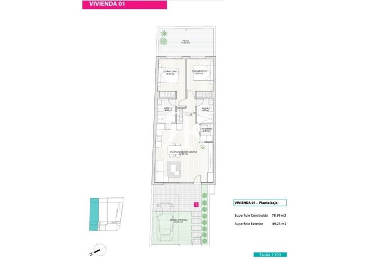 Neubau - Bungalow im Erdgeschoss - San Pedro del Pinatar - Lo Pagán