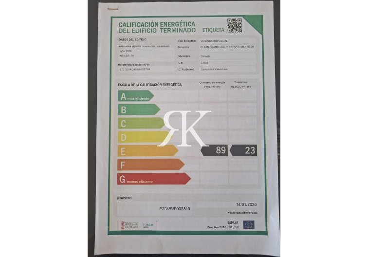 Revente - Appartement - Orihuela Costa - La Zenia