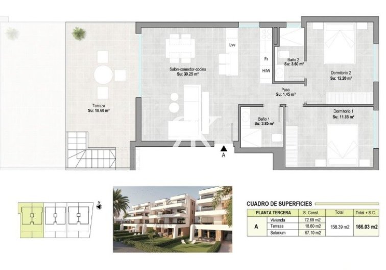New build under construction - Apartment - Alhama de Murcia - Condado de Alhama Golf