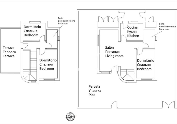 Revente - town house - Torrevieja - Los Balcones - Los Altos Del Edén