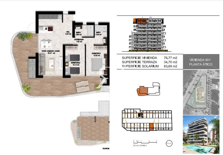 Nieuwbouw in constructie - Appartement - Guardamar del Segura