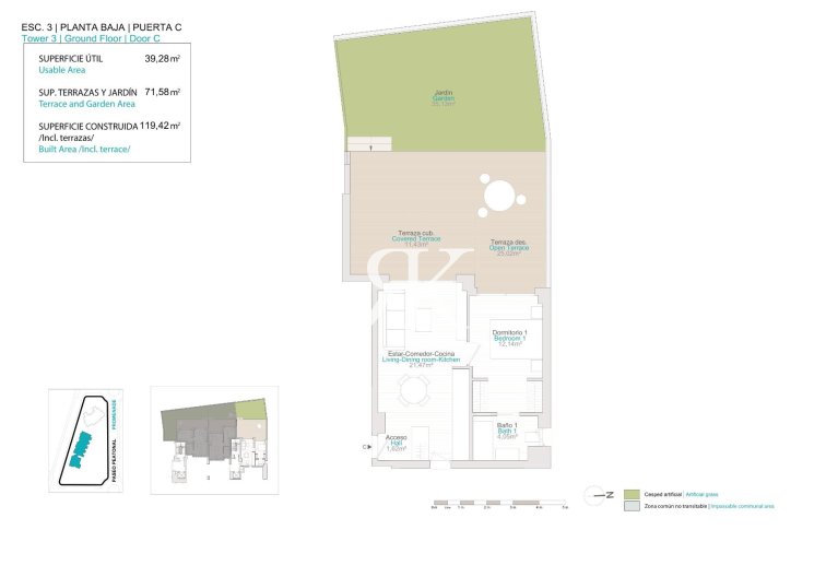 Neubau - Ground floor apartment - Villajoyosa - Playa del Torres