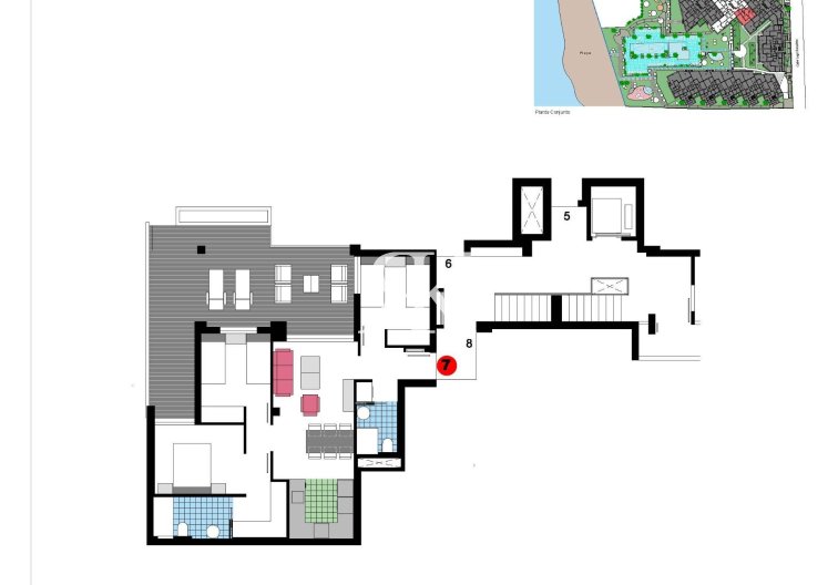 New Build - Ground floor apartment - Denia - L´Estanyó (Marinas)