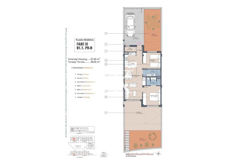 New Build - Ground floor apartment - Los Alcázares - La Serena Golf