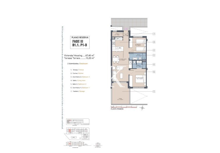 New Build - Apartment - Los Alcázares - La Serena Golf