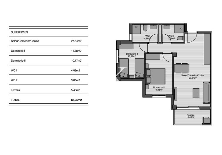 Revente - Appartement - San Miguel de Salinas - Inland